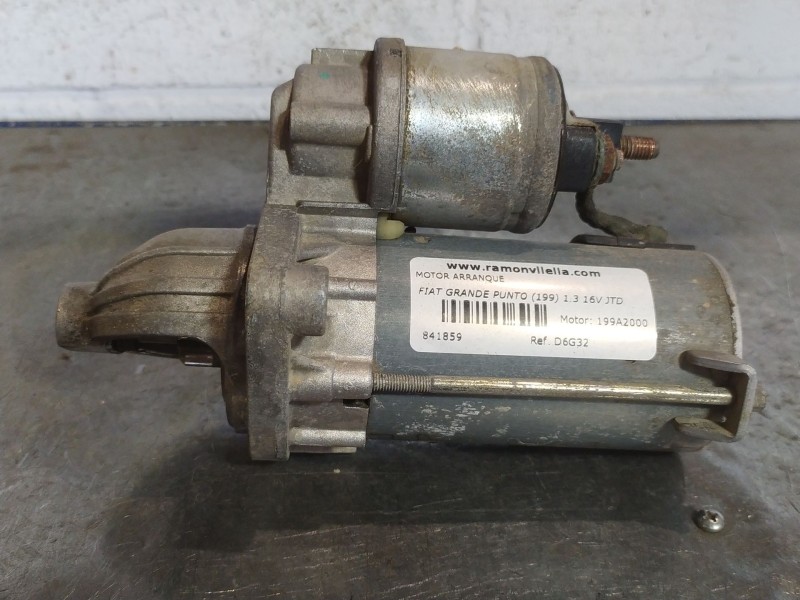 Recambio de motor arranque para fiat grande punto (199) 1.3 16v jtd cat | 0.05 - ... 1.3 16v jtd cat | 0.05 - ... referencia OEM
