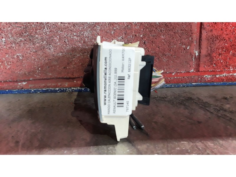 Recambio de mando calefaccion aire acondicionado para renault scenic (ja..) 1.6 referencia OEM IAM 663212P  