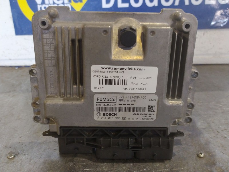 Recambio de centralita motor uce para ford fiesta (cb1)  | 0.08 - ...  | 0.08 - ... referencia OEM IAM 0281018993  