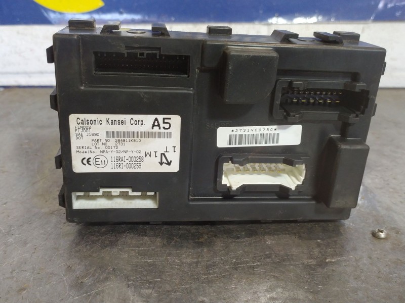 Recambio de centralita bcm para nissan juke (f15)(06.2010)  | ... (06.2010)  | ... referencia OEM IAM 116RAI000258  