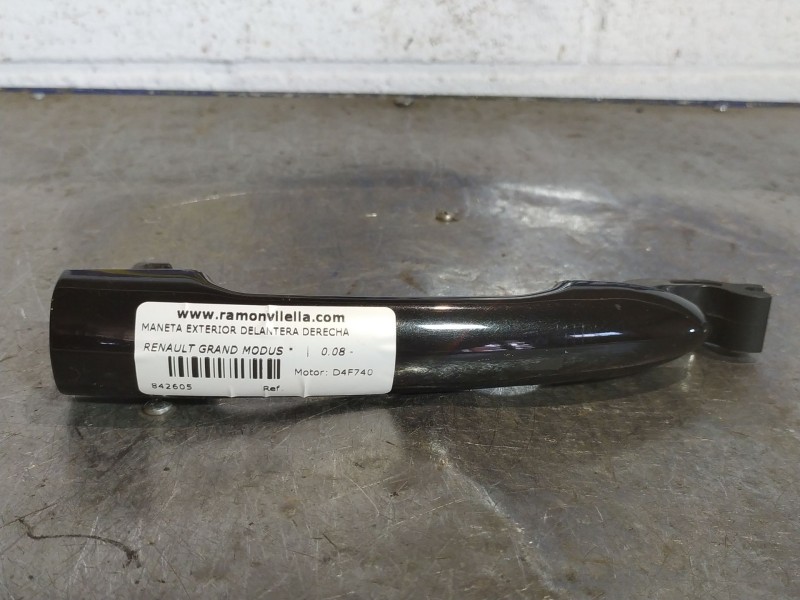 Recambio de maneta exterior delantera derecha para renault grand modus  | 0.08 - ...  | 0.08 - ... referencia OEM IAM   
