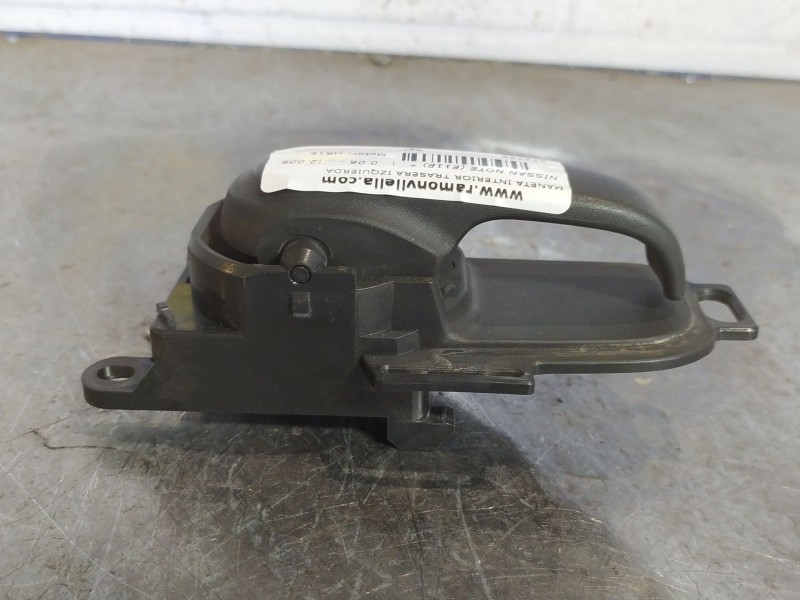 Recambio de maneta interior trasera izquierda para nissan note (e11e)  | 0.06 - ...  | 0.06 - ... referencia OEM IAM   