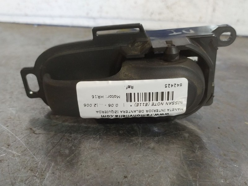 Recambio de maneta interior delantera izquierda para nissan note (e11e)  | 0.06 - ...  | 0.06 - ... referencia OEM IAM   