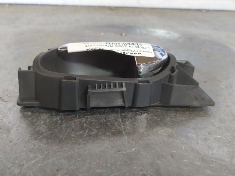 Recambio de maneta interior trasera izquierda para citroen c4 grand picasso exclusive referencia OEM IAM 96555518VD  