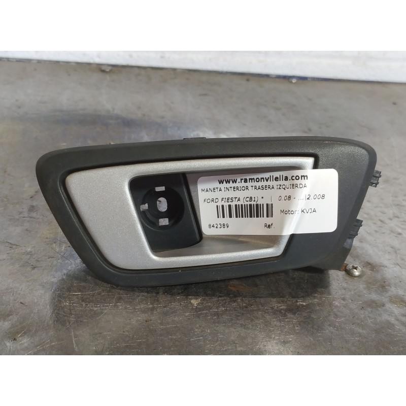 Recambio de maneta interior trasera izquierda para ford fiesta (cb1)  | 0.08 - ...  | 0.08 - ... referencia OEM IAM   