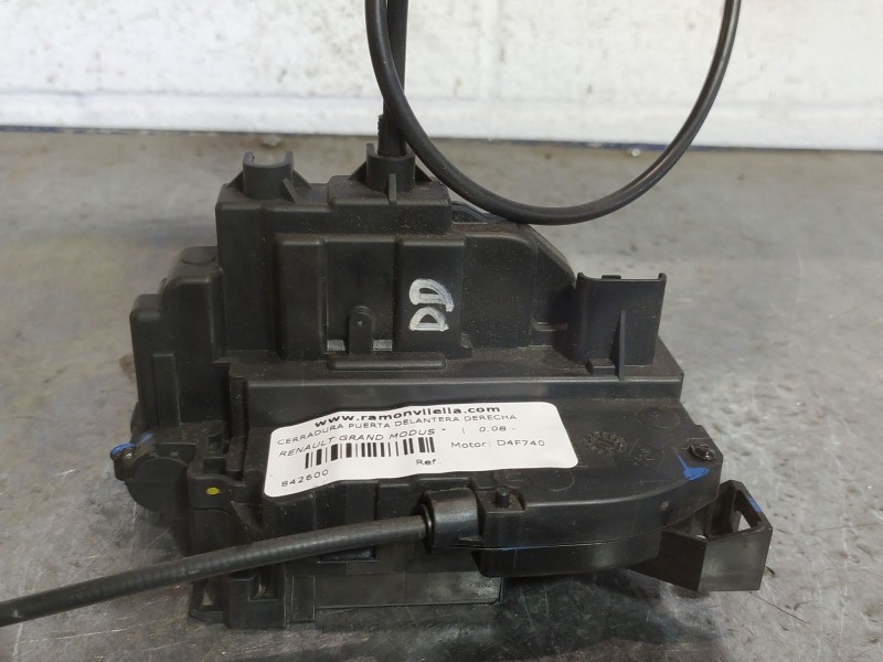Recambio de cerradura puerta delantera derecha para renault grand modus  | 0.08 - ...  | 0.08 - ... referencia OEM IAM   