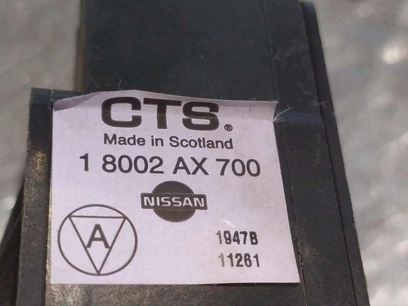 Recambio de potenciometro pedal para nissan note (e11e)  | 0.06 - ...  | 0.06 - ... referencia OEM IAM   