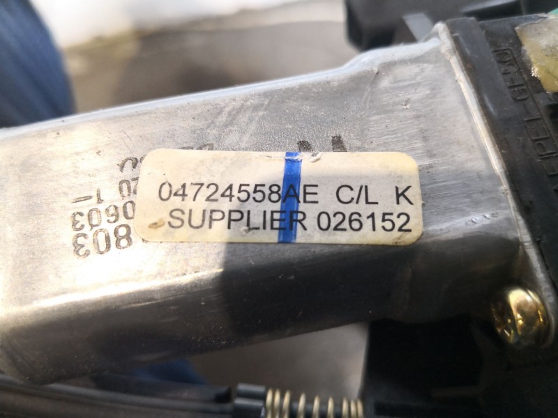 Recambio de elevalunas trasero derecho para chrysler pt cruiser (pt)  | 0.00 - ...  | 0.00 - ... referencia OEM IAM 04724558AE  