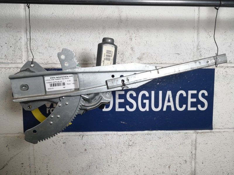 Recambio de elevalunas trasero izquierdo para nissan note (e11e)  | 0.06 - ...  | 0.06 - ... referencia OEM IAM   