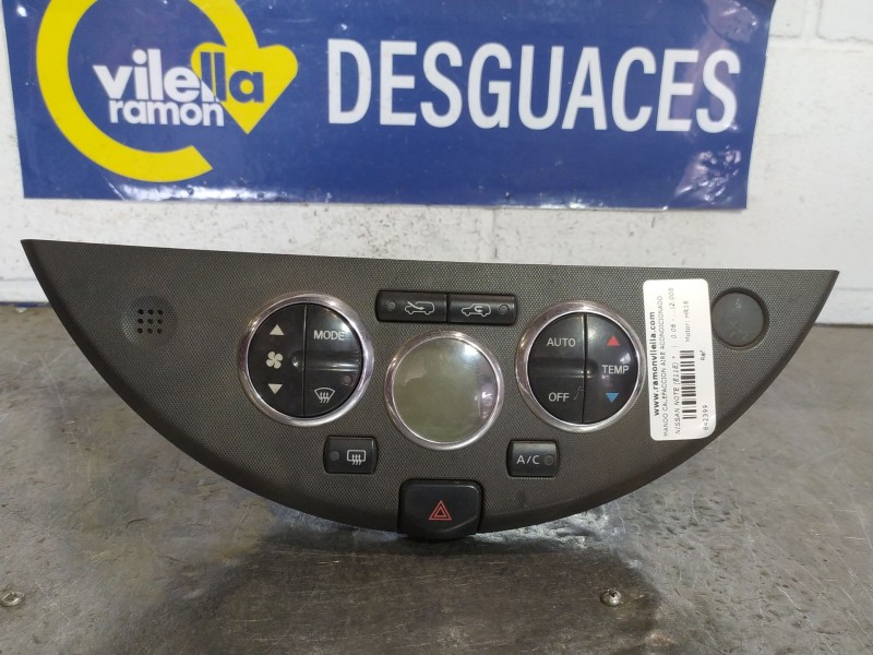 Recambio de mando climatizador para nissan note (e11e)  | 0.06 - ...  | 0.06 - ... referencia OEM IAM   