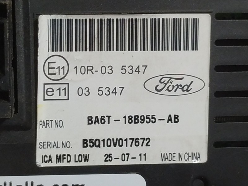 Recambio de pantalla multifuncion para ford fiesta (cb1)  | 0.08 - ...  | 0.08 - ... referencia OEM IAM   