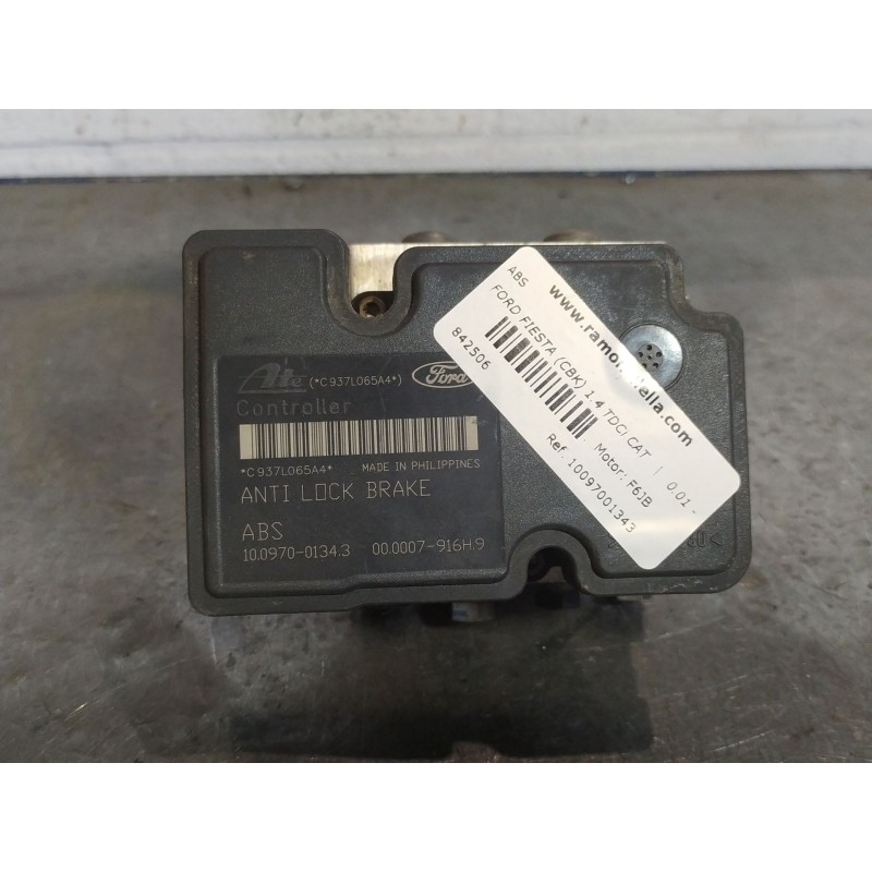 Recambio de abs para ford fiesta (cbk) 1.4 tdci cat | 0.01 - ... 1.4 tdci cat | 0.01 - ... referencia OEM IAM 10097001343  