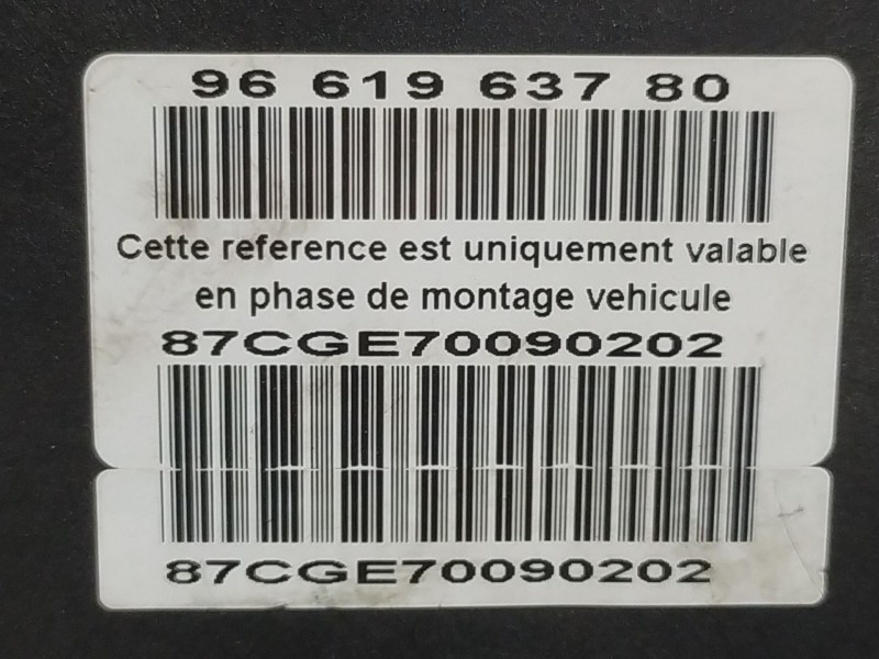 Recambio de abs para citroen c4 grand picasso exclusive referencia OEM IAM 9661963780  