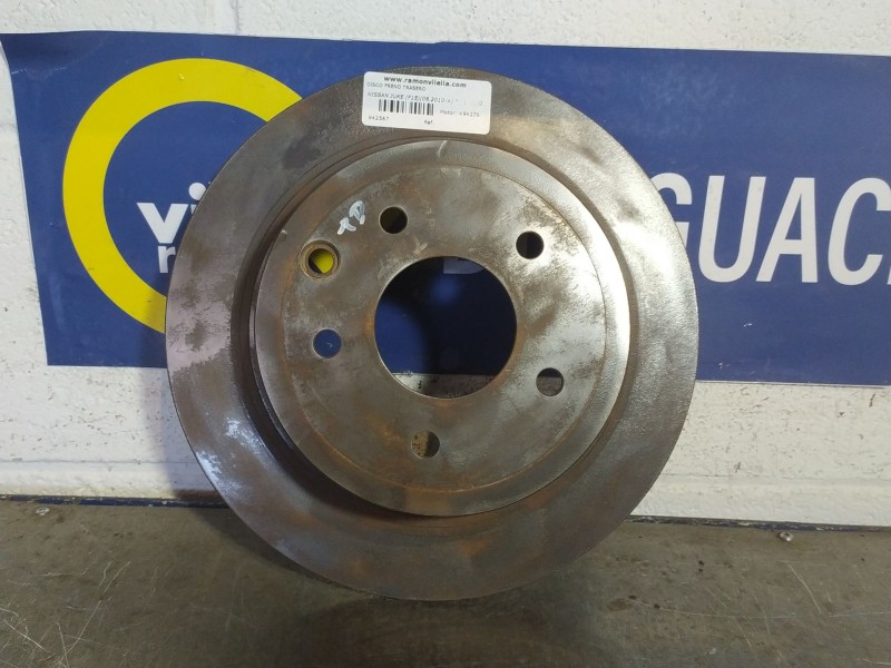 Recambio de disco freno trasero para nissan juke (f15)(06.2010)  | ... (06.2010)  | ... referencia OEM IAM   