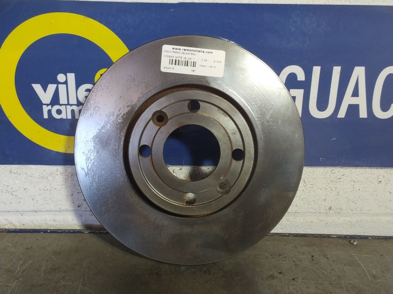 Recambio de disco freno delantero para nissan note (e11e)  | 0.06 - ...  | 0.06 - ... referencia OEM IAM   