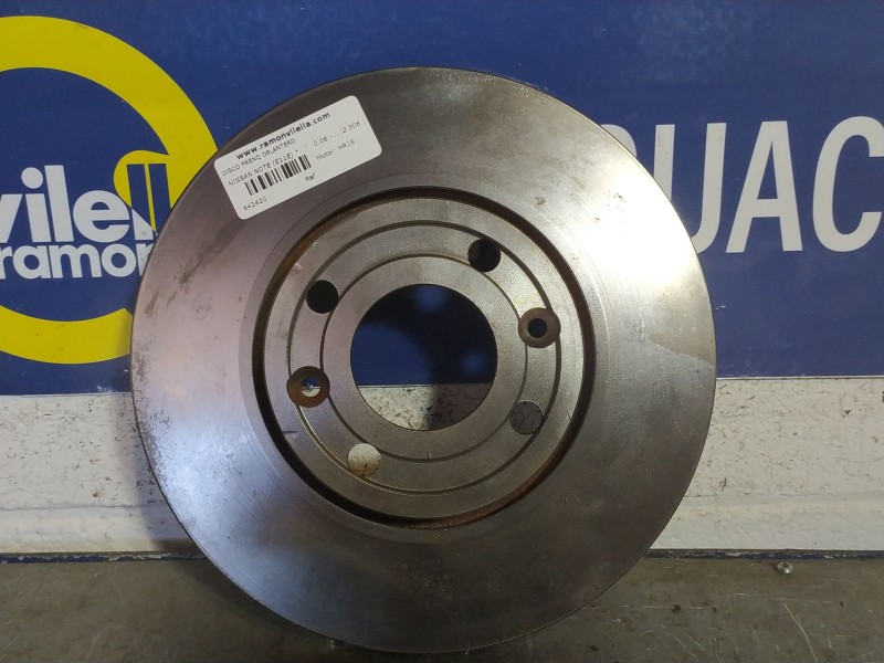 Recambio de disco freno delantero para nissan note (e11e)  | 0.06 - ...  | 0.06 - ... referencia OEM IAM   
