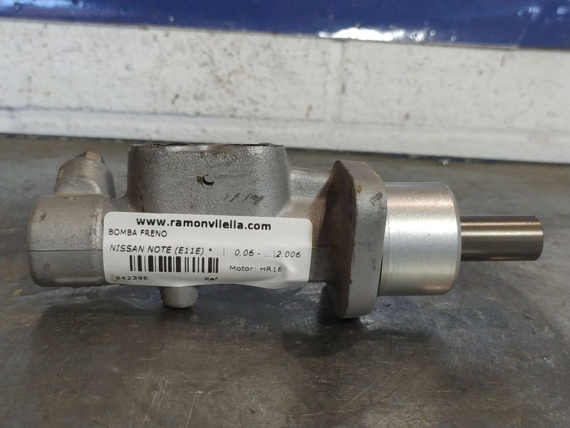 Recambio de bomba freno para nissan note (e11e)  | 0.06 - ...  | 0.06 - ... referencia OEM IAM   