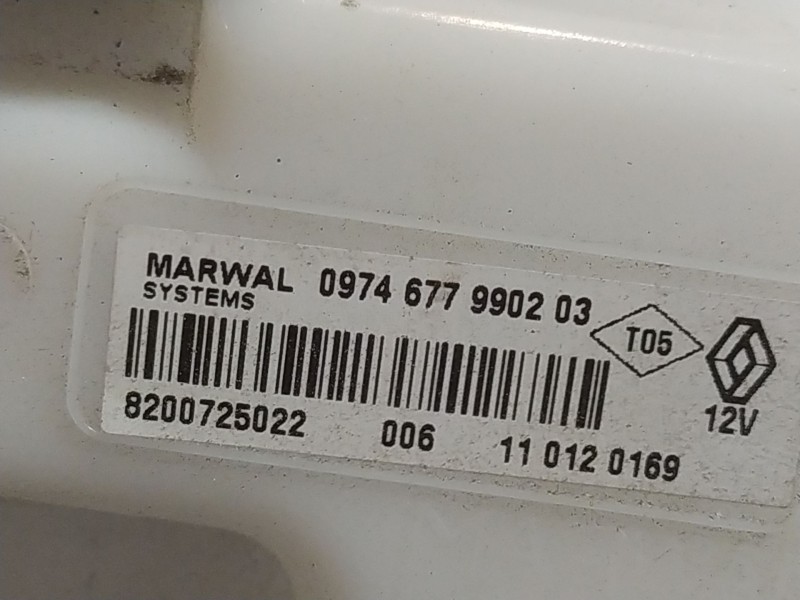 Recambio de aforador para renault grand modus  | 0.08 - ...  | 0.08 - ... referencia OEM IAM   