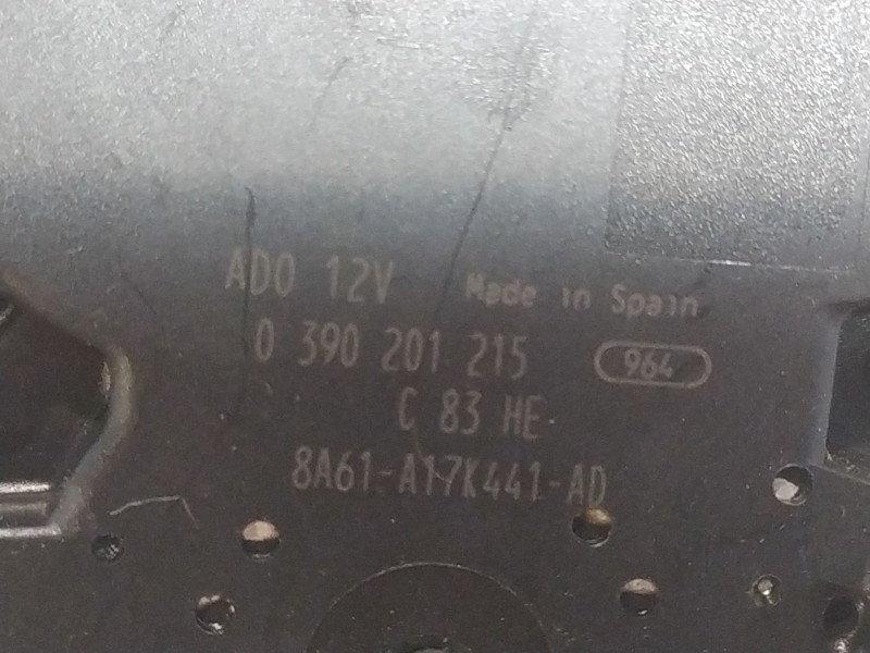 Recambio de motor limpia trasero para ford fiesta (cb1)  | 0.08 - ...  | 0.08 - ... referencia OEM IAM   