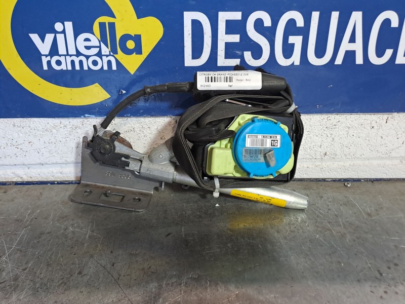 Recambio de cinturon seguridad delantero izquierdo para citroen c4 grand picasso exclusive referencia OEM IAM   