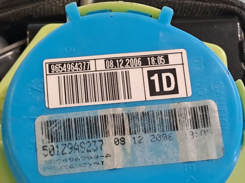Recambio de cinturon seguridad delantero derecho para citroen c4 grand picasso exclusive referencia OEM IAM   