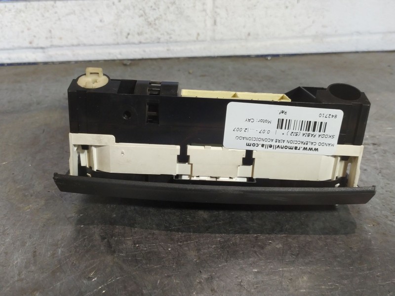 Recambio de mando calefaccion aire acondicionado para skoda fabia (5j2 )  | 0.07 - ...  | 0.07 - ... referencia OEM IAM   