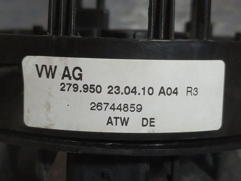 Recambio de anillo airbag para skoda fabia (5j2 )  | 0.07 - ...  | 0.07 - ... referencia OEM IAM   