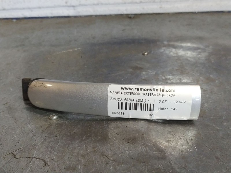 Recambio de maneta exterior trasera izquierda para skoda fabia (5j2 )  | 0.07 - ...  | 0.07 - ... referencia OEM IAM   