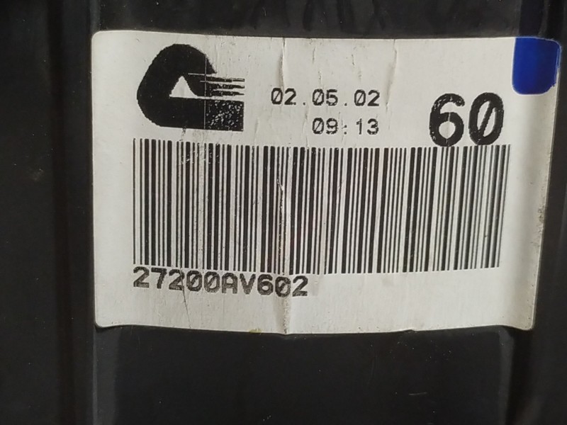 Recambio de motor calefaccion para nissan primera berlina (p12) referencia OEM IAM 27200AV602   Recambio de motor calefaccion para nissan primera berlina (p12) referencia OEM IAM 27200AV602