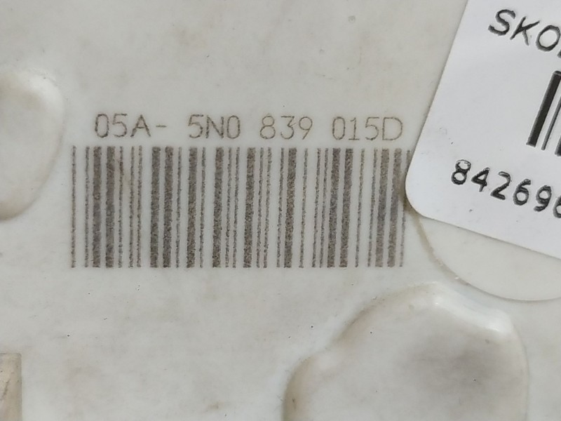 Recambio de cerradura puerta trasera izquierda para skoda fabia (5j2 )  | 0.07 - ...  | 0.07 - ... referencia OEM IAM   