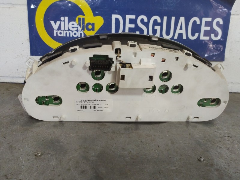 Recambio de cuadro instrumentos para chrysler grand voyager  | 0.08 - ...  | 0.08 - ... referencia OEM IAM R826AH  