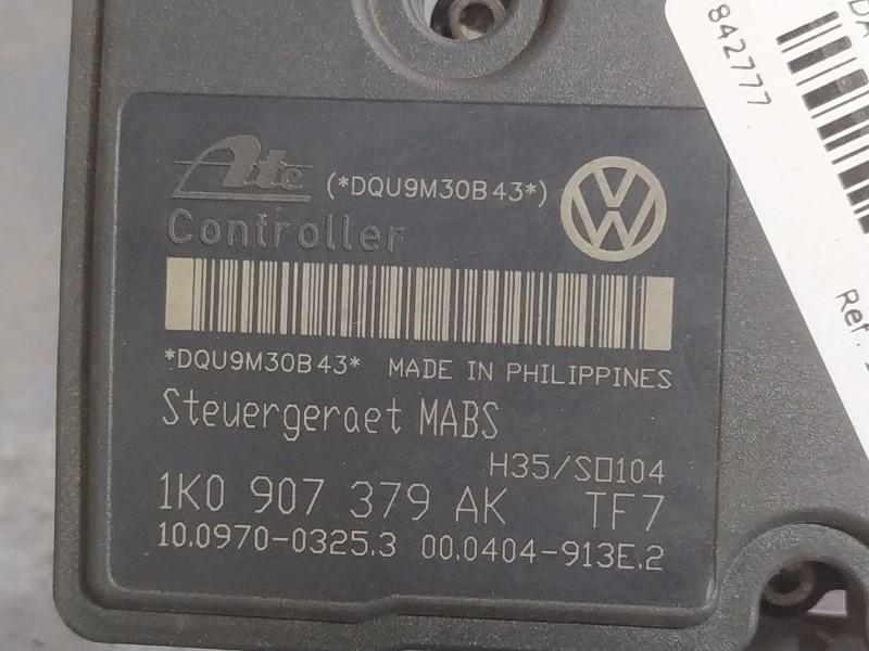 Recambio de abs para skoda octavia berlina (1z3)  | 0.08 - ...  | 0.08 - ... referencia OEM IAM 1K0907379AK 1K0614117S 100207016