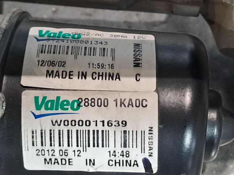 Recambio de motor limpia delantero para nissan juke (f15)(06.2010)  | ... (06.2010)  | ... referencia OEM IAM   