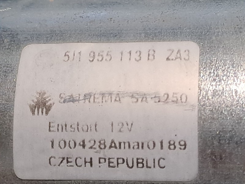 Recambio de motor limpia delantero para skoda fabia (5j2 )  | 0.07 - ...  | 0.07 - ... referencia OEM IAM   