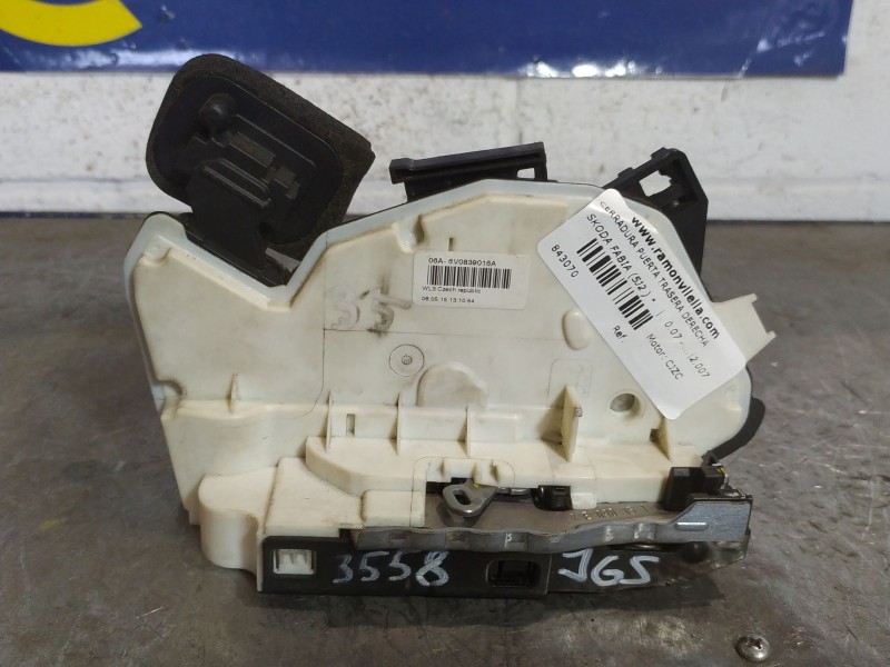 Recambio de cerradura puerta trasera derecha para skoda fabia (5j2 )  | 0.07 - ...  | 0.07 - ... referencia OEM IAM   