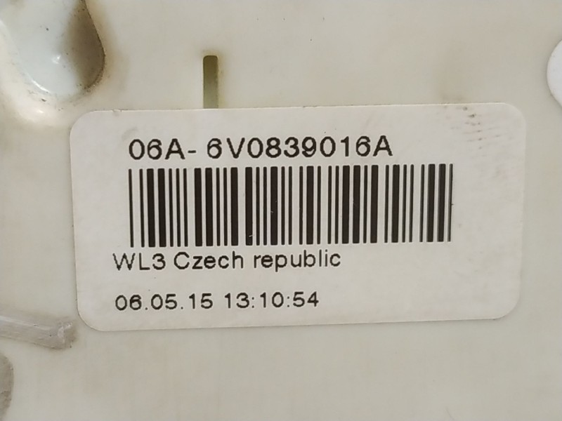 Recambio de cerradura puerta trasera derecha para skoda fabia (5j2 )  | 0.07 - ...  | 0.07 - ... referencia OEM IAM   