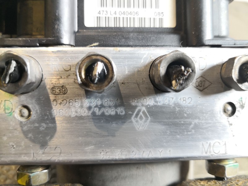 Recambio de abs para dacia logan ambiance referencia OEM IAM 0265800584  