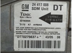 Recambio de centralita airbag para opel combo (corsa c) familiar | 01.03 - 12.04 referencia OEM IAM 24417008DT   2