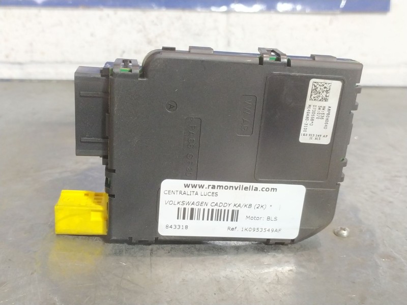 Recambio de centralita luces para volkswagen caddy ka/kb (2k)  | 0.04 - ...  | 0.04 - ... referencia OEM IAM 1K0953549AF  