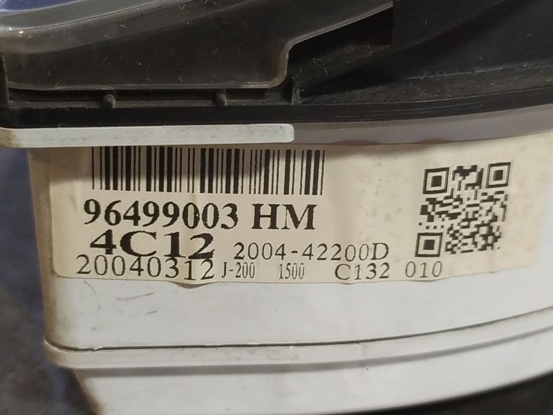 Recambio de cuadro instrumentos para daewoo lacetti 1.6 cat referencia OEM IAM 4C12  