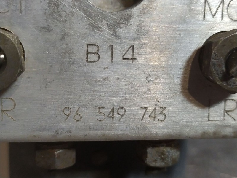 Recambio de abs para daewoo lacetti 1.6 cat referencia OEM IAM 96549743  