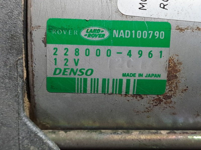 Recambio de motor arranque para rover serie 45 (rt) 2.0 idt referencia OEM IAM   