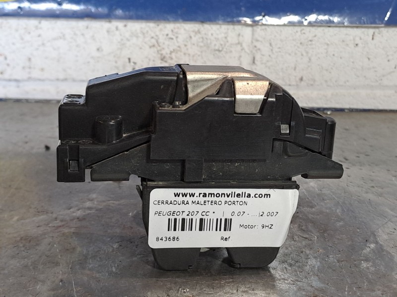Recambio de cerradura maletero porton para peugeot 207 cc  | 0.07 - ...  | 0.07 - ... referencia OEM IAM   