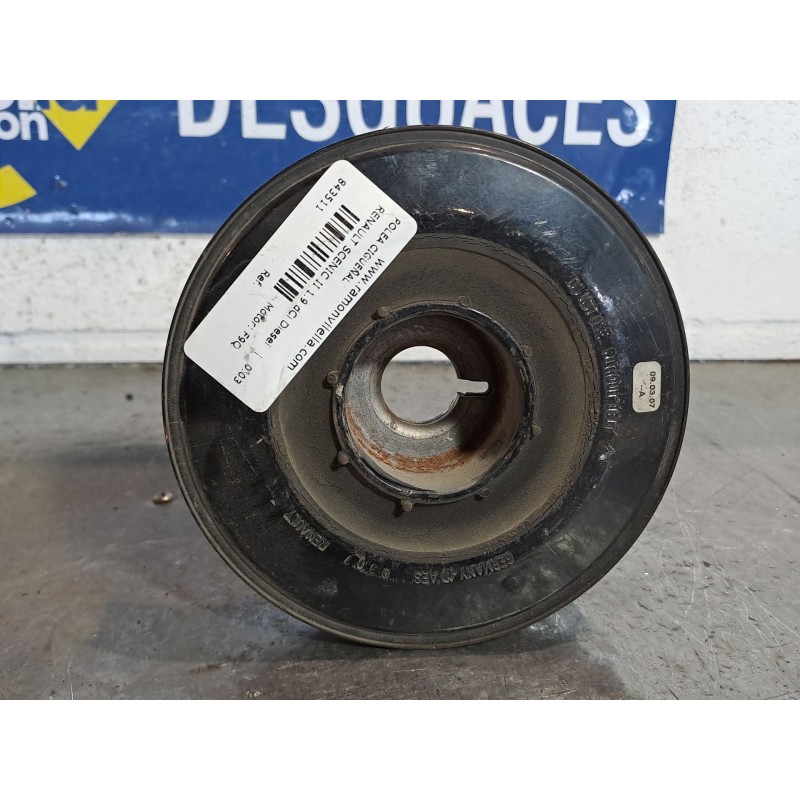 Recambio de polea cigueñal para renault scenic ii 1.9 dci diesel | 0.03 - ... 1.9 dci diesel | 0.03 - ... referencia OEM IAM 820