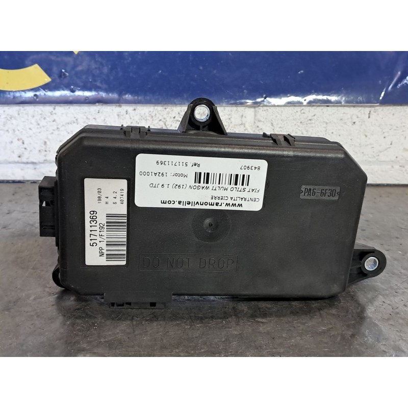 Recambio de centralita cierre para fiat stilo multi wagon (192) 1.9 jtd 115 | 0.03 - ... 1.9 jtd 115 | 0.03 - ... referencia OEM