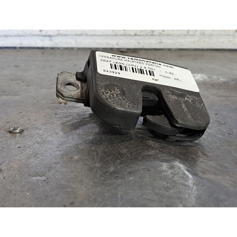 Recambio de cerradura maletero porton para seat leon (1m1) 1.9 tdi | 0.99 - ... 1.9 tdi | 0.99 - ... referencia OEM IAM   