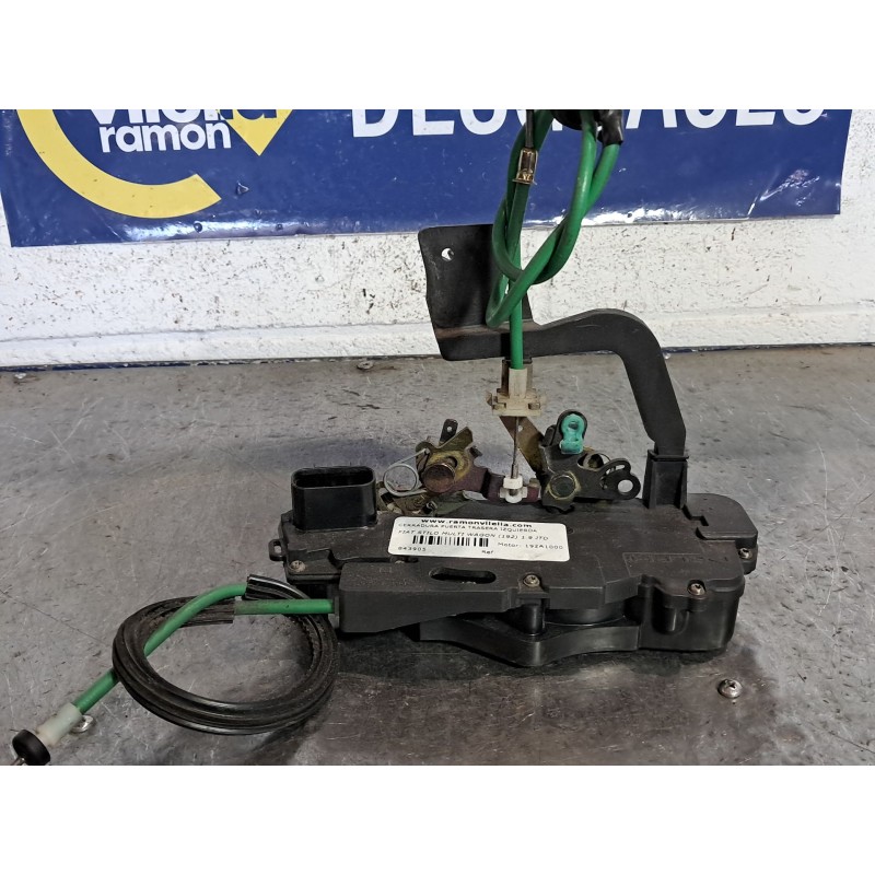 Recambio de cerradura puerta trasera izquierda para fiat stilo multi wagon (192) 1.9 jtd 115 | 0.03 - ... 1.9 jtd 115 | 0.03 - .