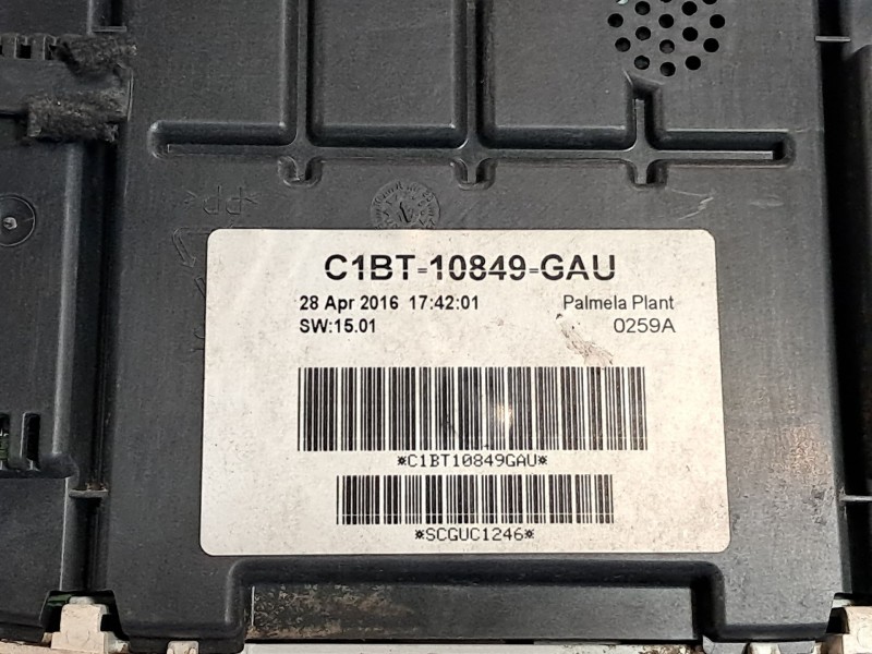 Recambio de cuadro instrumentos para ford fiesta referencia OEM IAM C1BT10849GAU C1BT10849GAU SCGUC1246
