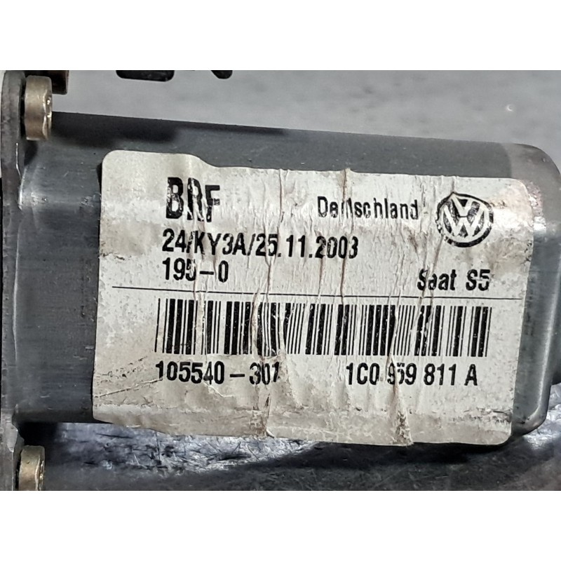 Recambio de motor elevalunas trasero izquierdo para seat leon (1m1) 1.9 tdi | 0.99 - ... 1.9 tdi | 0.99 - ... referencia OEM IAM