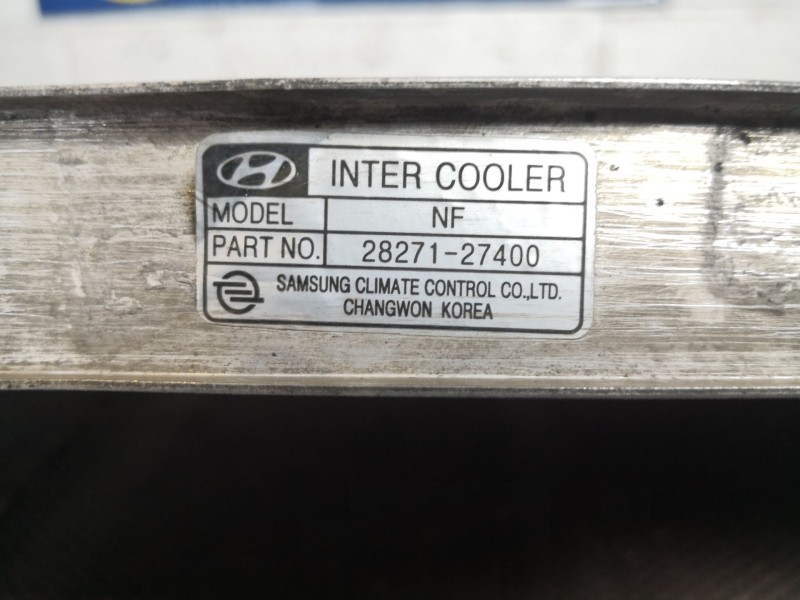 Recambio de intercooler para hyundai sonata (nf)  | 0.05 - ...  | 0.05 - ... referencia OEM IAM 2827127400  